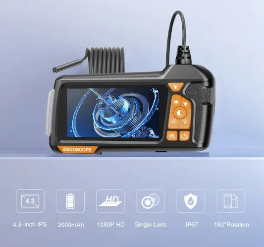 Portable Inspection Scope with Screen