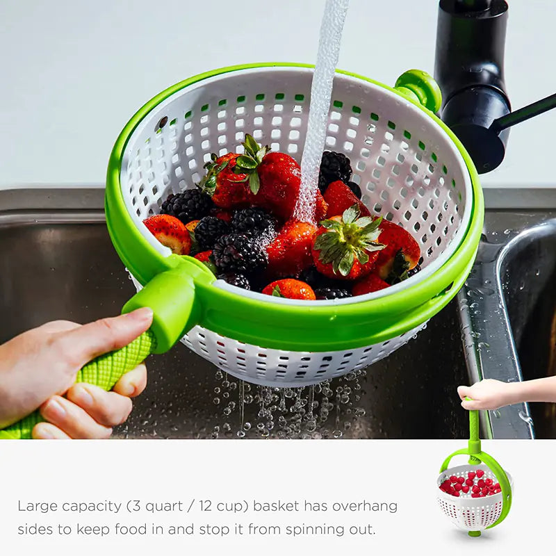 Durable Nylon Spin Colander